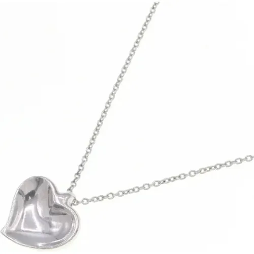 Pre-owned Jewellery, female, , Size: ONE SIZE Pre-owned Silver necklaces - Tiffany & Co. Pre-owned - Modalova