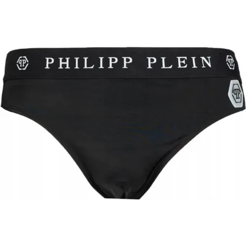 Beachwear, male, , Size: S Designer Swim Briefs Nylon Men - Philipp Plein - Modalova