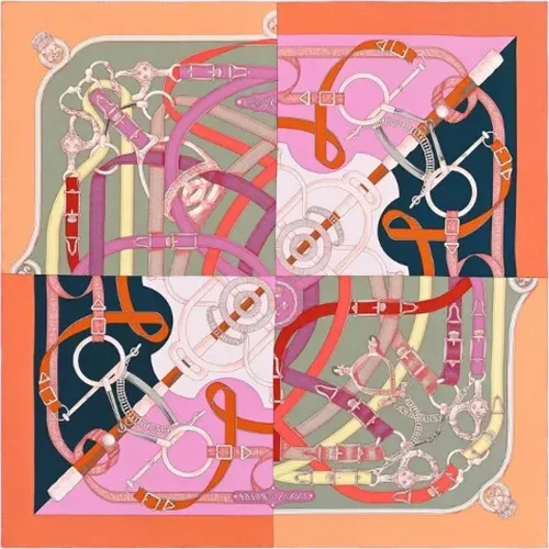 Pre-owned Silk scarves , female, Sizes: ONE SIZE - Hermès Vintage - Modalova