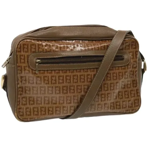 Pre-owned Cross Body Bags, female, , Size: ONE SIZE Pre-owned Canvas fendi-bags - Fendi Vintage - Modalova