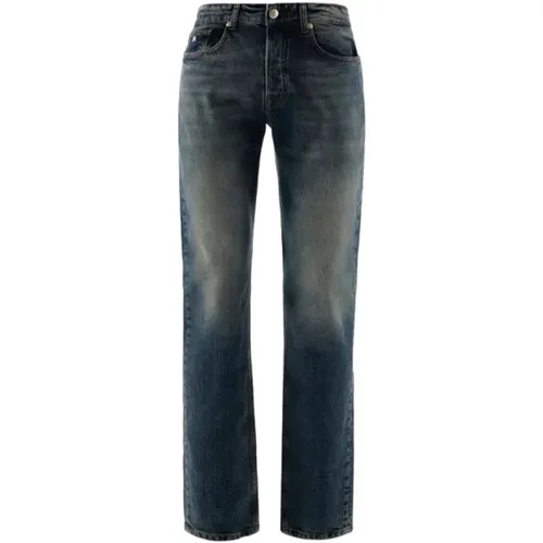 Straight Jeans, male, , Size: W38 Slim Fit Light Wash Jeans - John Richmond - Modalova