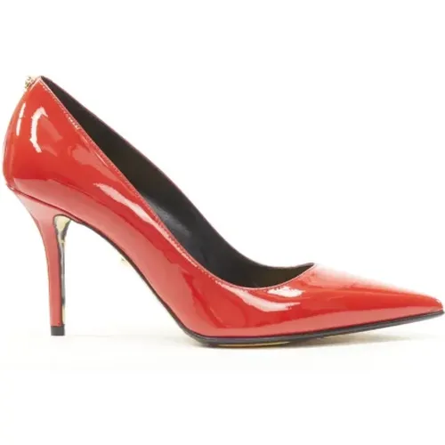 Pre-owned Leder Heels , Damen, Größe: 37 1/2 EU - Versace Pre-owned - Modalova