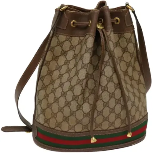 Pre-owned Canvas gucci-bags , female, Sizes: ONE SIZE - Gucci Vintage - Modalova