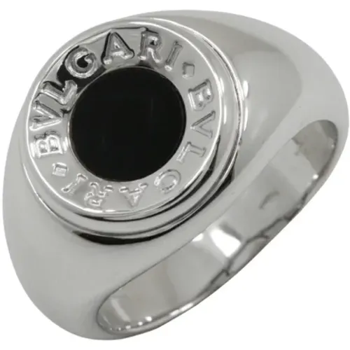 Pre-owned White Gold rings , female, Sizes: ONE SIZE - Bvlgari Vintage - Modalova