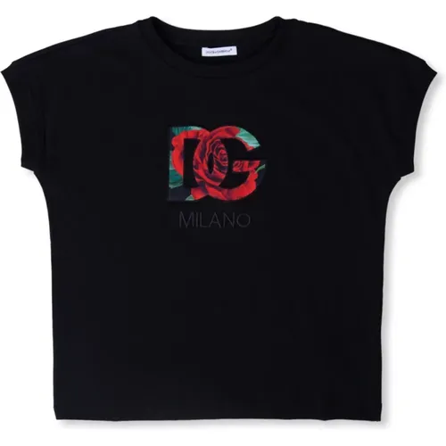 Logo T-Shirt Dolce & Gabbana - Dolce & Gabbana - Modalova