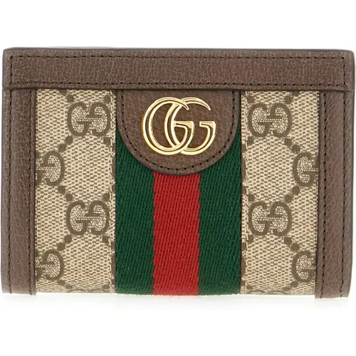 Wallets & Cardholders, female, , Size: ONE SIZE Stylish Wallet with Multiple Compartments - Gucci - Modalova