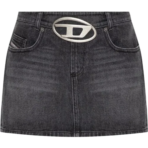 De-Ron-S2 Mini-Denimrock , Damen, Größe: W26 - Diesel - Modalova