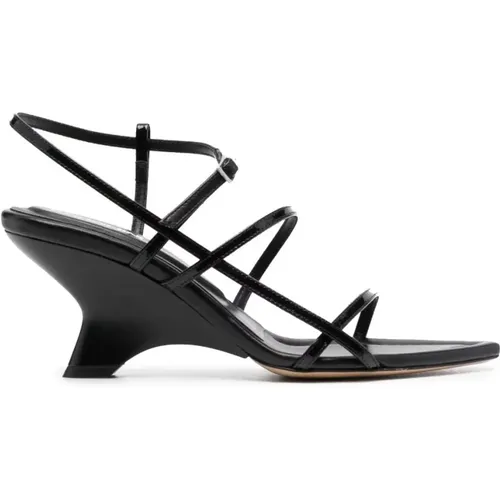 Wedge Mule Pumps , female, Sizes: 5 UK, 8 UK, 5 1/2 UK, 6 UK, 7 UK, 4 UK, 3 UK, 4 1/2 UK - Gia Borghini - Modalova