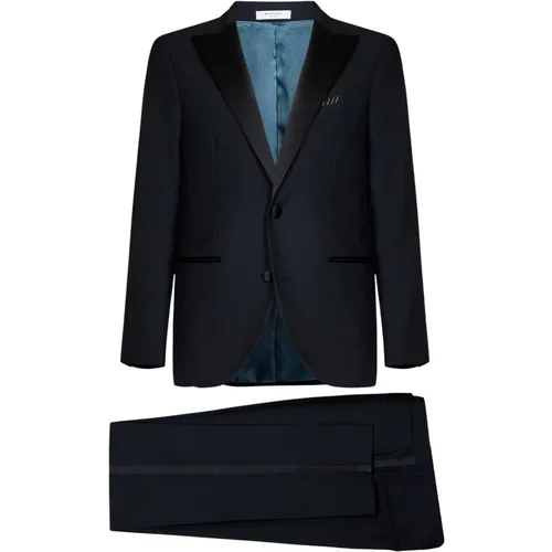 Sophisticated Single-Breasted Suit Set , male, Sizes: 3XL - Boglioli - Modalova