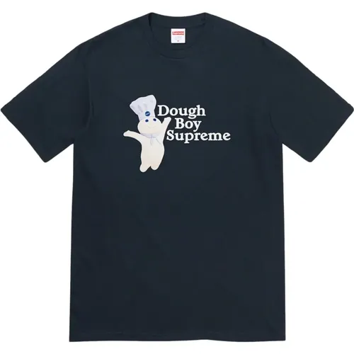 Navy Doughboy Tee Limited Edition , Herren, Größe: L - Supreme - Modalova