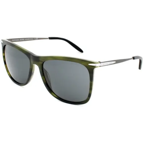 Grüne Acetat-Sonnenbrille für Männer - Michael Kors - Modalova