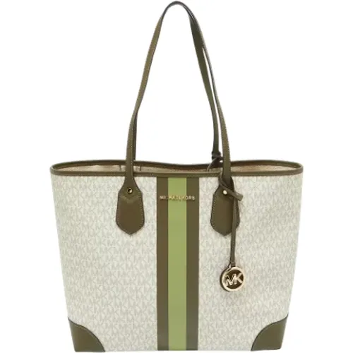 Pre-owned Tote Bags, female, , Size: ONE SIZE Pre-owned Canvas handbags - Michael Kors Pre-owned - Modalova