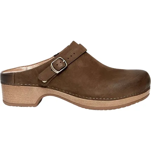 Braune Slip-On Schuhe für Frauen , Damen, Größe: 37 EU - Dansko - Modalova