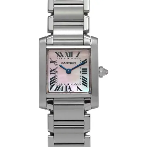 Pre-owned Glass watches , female, Sizes: ONE SIZE - Cartier Vintage - Modalova