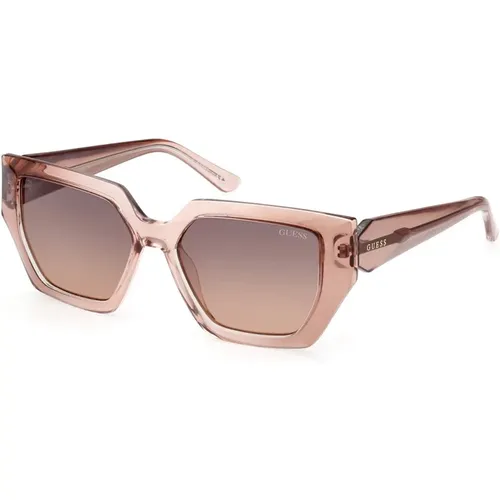 Cat-eye sunglasses with UV protection , female, Sizes: 53 MM - Guess - Modalova