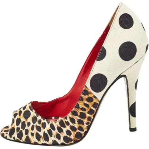 Pre-owned Pumps, female, , Size: 6 1/2 US Pre-owned Canvas heels - Dolce & Gabbana Pre-owned - Modalova