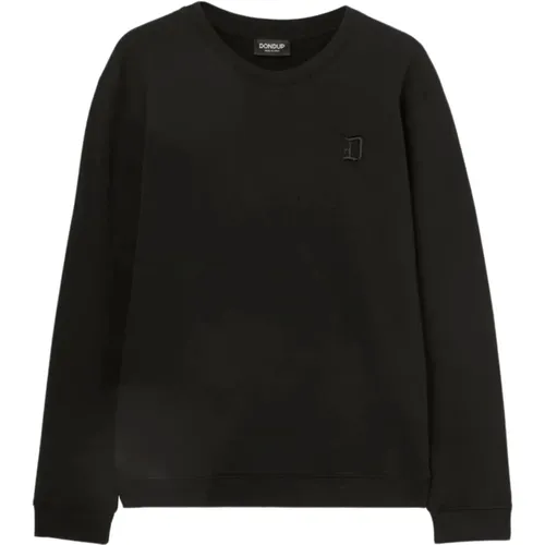 Hoodless Sweatshirt , male, Sizes: L - Dondup - Modalova