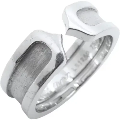 Pre-owned White Gold rings , female, Sizes: ONE SIZE - Cartier Vintage - Modalova