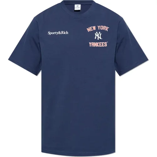 T-Shirts, unisex, , Size: S T-shirt from the 47 & The New York Yankees collection - Sporty & Rich - Modalova