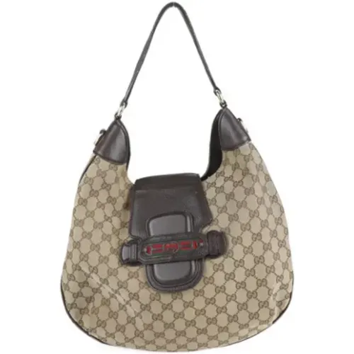 Pre-owned Canvas Shoulder Bag , female, Sizes: ONE SIZE - Gucci Vintage - Modalova