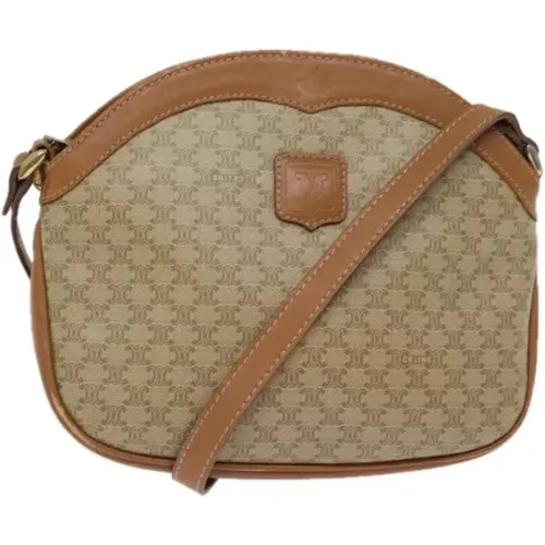 Pre-owned Cross Body Bags, female, , Size: ONE SIZE Pre-owned Canvas celine-bags - Celine Vintage - Modalova