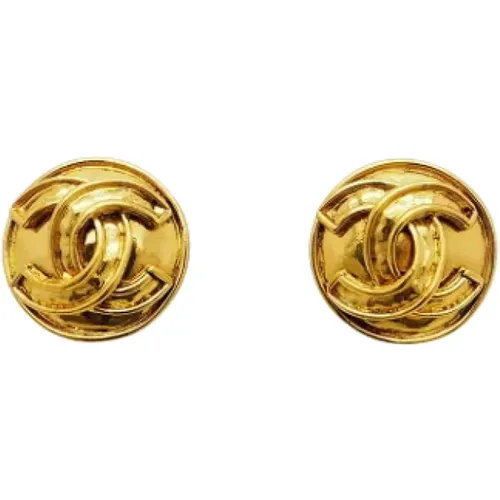 Pre-owned Metal chanel-jewelry , female, Sizes: ONE SIZE - Chanel Vintage - Modalova