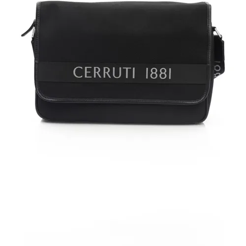 Messenger Bags, male, , Size: ONE SIZE Crossbody Bags with Logo Closure - Cerruti 1881 - Modalova