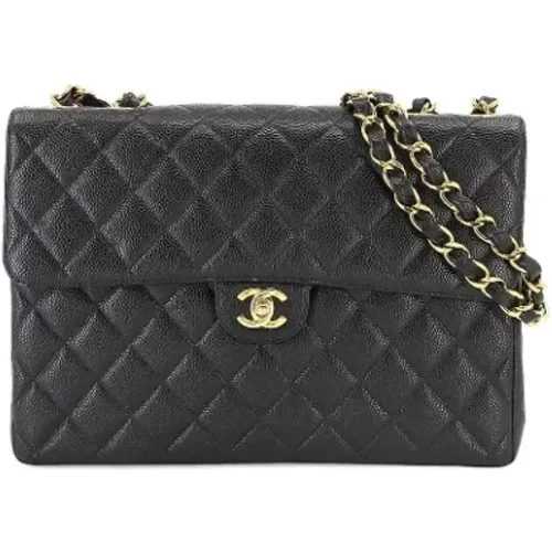 Pre-owned Leather chanel-bags , female, Sizes: ONE SIZE - Chanel Vintage - Modalova