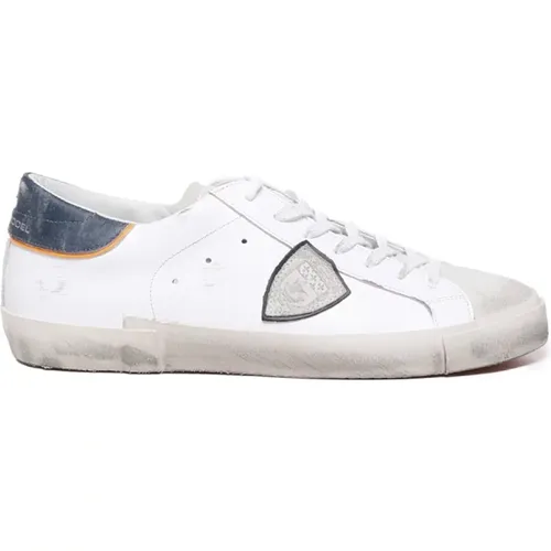 Cotton Elastan Sneakers , male, Sizes: 11 UK, 10 UK - Philippe Model - Modalova