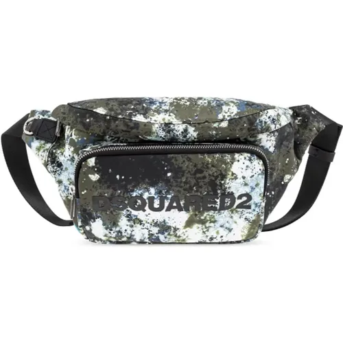 Belt Bags, male, , Size: ONE SIZE Waist bag - Dsquared2 - Modalova