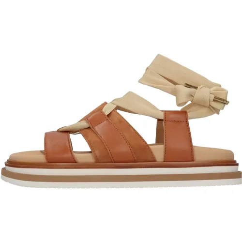 Sandalen Braun , Damen, Größe: 39 EU - Hogan - Modalova