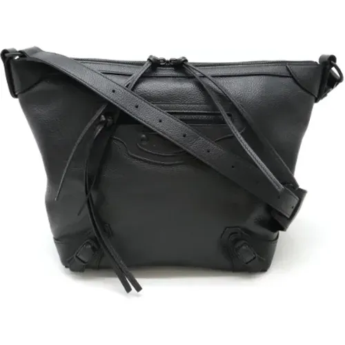 Pre-owned Cross Body Bags, female, , Size: ONE SIZE Pre-owned Leather crossbody-bags - Balenciaga Vintage - Modalova