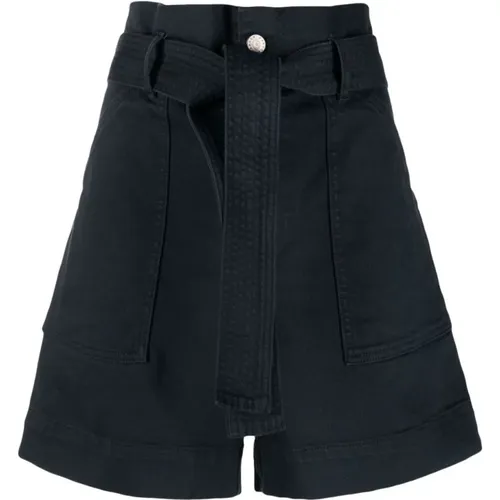 Elegant Cotton Elastane Shorts , female, Sizes: S - P.a.r.o.s.h. - Modalova