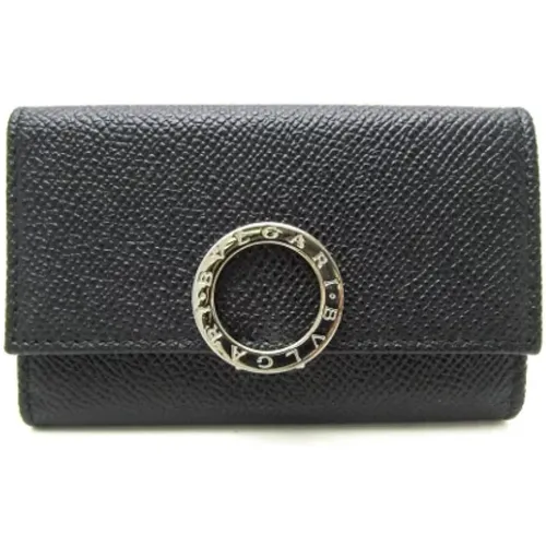 Pre-owned Accessories, female, , Size: ONE SIZE Pre-owned Leather key-holders - Bvlgari Vintage - Modalova