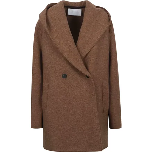 Wool Coat Made in Italy , female, Sizes: S, XS, M - Harris Wharf London - Modalova