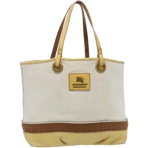 Pre-owned Cotton totes , female, Sizes: ONE SIZE - Burberry Vintage - Modalova