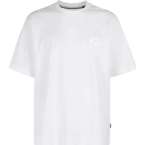 Mini Logo Tee , male, Sizes: XL, L, M, S, 2XL - Hugo Boss - Modalova