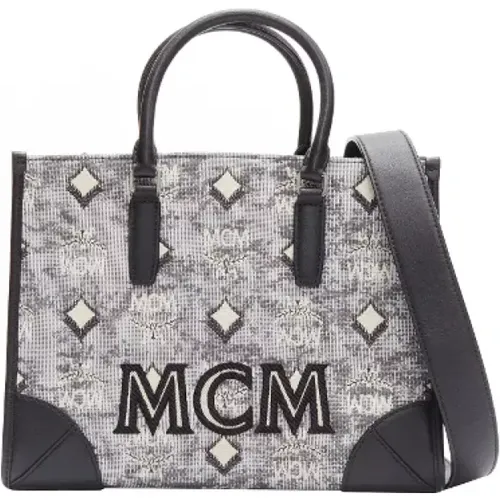Pre-owned Fabric handbags , female, Sizes: ONE SIZE - MCM Pre-owned - Modalova