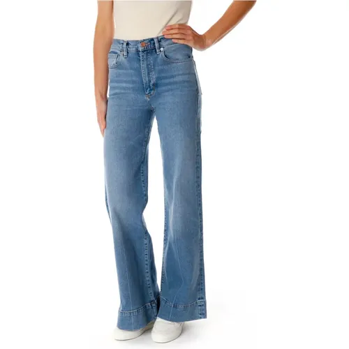 Flared Fit Jeans mit hoher Leibhöhe - ARMEDANGELS - Modalova