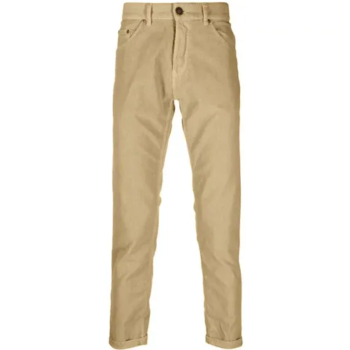 Corduroy Trousers - Sand , male, Sizes: 3XS, W35, W34, W36, W38, W33, W32 - Pt01 - Modalova