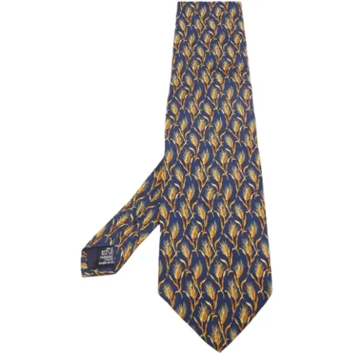 Pre-owned Accessories, male, , Size: ONE SIZE Pre-owned Silk home-office - Yves Saint Laurent Vintage - Modalova