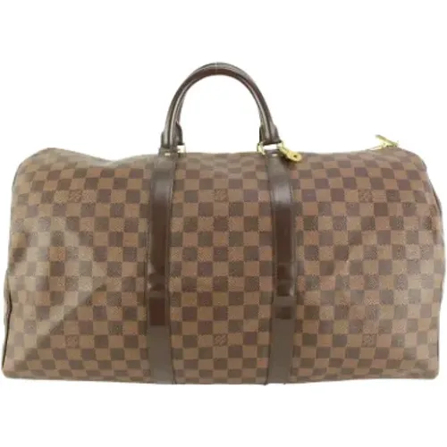 Pre-owned Weekend Bags, female, , Size: ONE SIZE Used Weekend Bag, Mb4134, Made in France - Louis Vuitton Vintage - Modalova