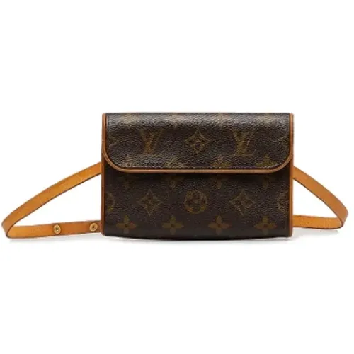 Pre-owned Belt Bags, female, , Size: ONE SIZE Pre-owned Leather crossbody-bags - Louis Vuitton Vintage - Modalova