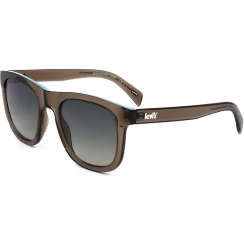 Levi's, Sunglasses, unisex, , Size: ONE SIZE Resin Sunglasses with Grey Lenses - Levis - Modalova