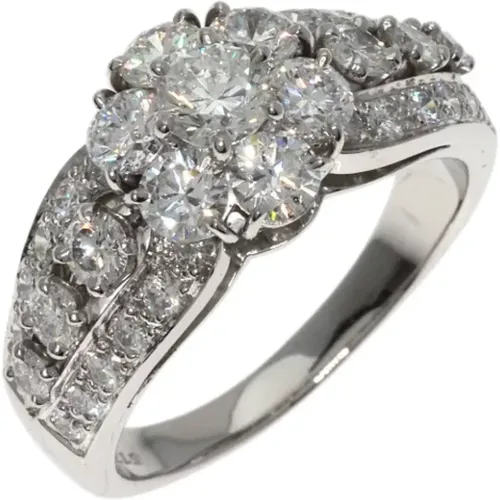 Pre-owned Platinum rings , female, Sizes: ONE SIZE - Van Cleef & Arpels Pre-owned - Modalova