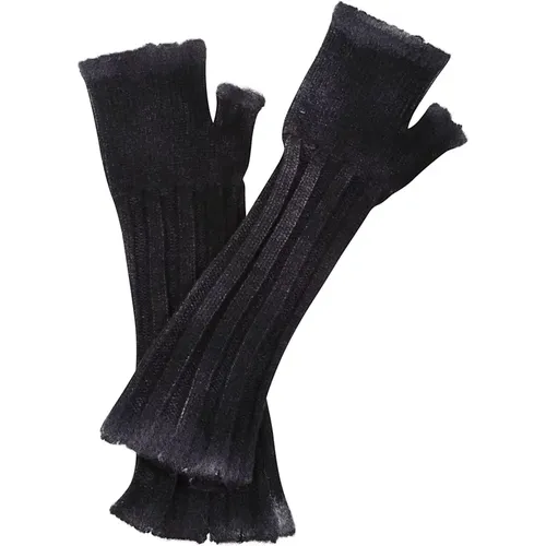 Fingerless Wool Cashmere Gloves , female, Sizes: ONE SIZE - Avant Toi - Modalova