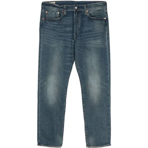 Levi's, Blaue Denim Tapered Leg Jeans , Herren, Größe: W29 - Levis - Modalova