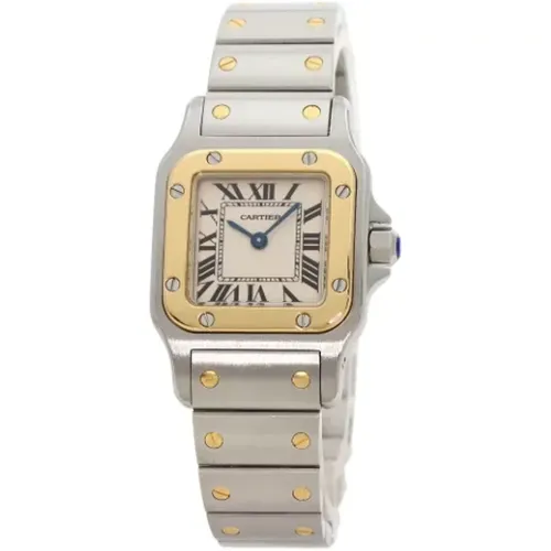 Pre-owned Watches, female, , Size: ONE SIZE Pre-owned Yellow Gold watches - Cartier Vintage - Modalova