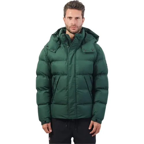 Padded Coat with Removable Hood , male, Sizes: XL, M - Boss - Modalova