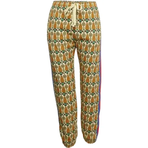 Pre-owned Cotton bottoms , female, Sizes: XS - Gucci Vintage - Modalova